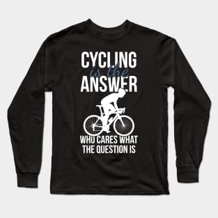 Cycling Ride Gravel Bike Racing Long Sleeve T-Shirt